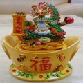 樹脂龍年工藝品,招財進寶鎮(zhèn)災(zāi)避邪