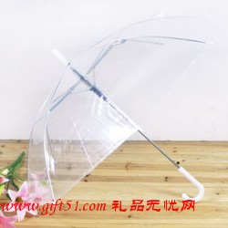 透明雨傘,晴雨傘,廣告?zhèn)?禮品傘定制,可印LOGO