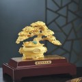 絨沙金金錢(qián)樹(shù)擺件定制